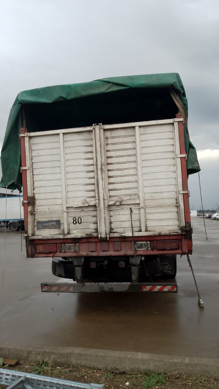 Semirremolque Salto 2004 – Barandas 1m, Puertas Libro, 2+1 Ejes